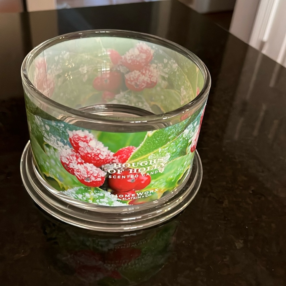 Empty Homeworx candle holder